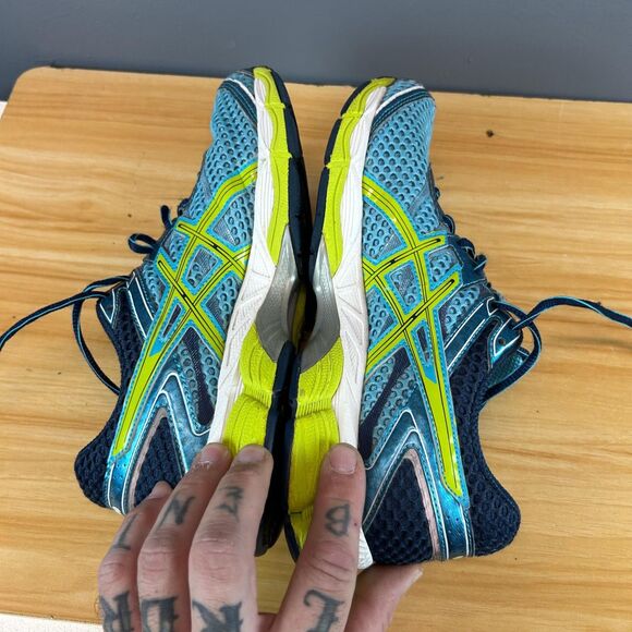 ASICS Gel-Nimbus16 Women's Size 8.5 Blue Running Shoes T489N Athletic - Picture 7 of 9